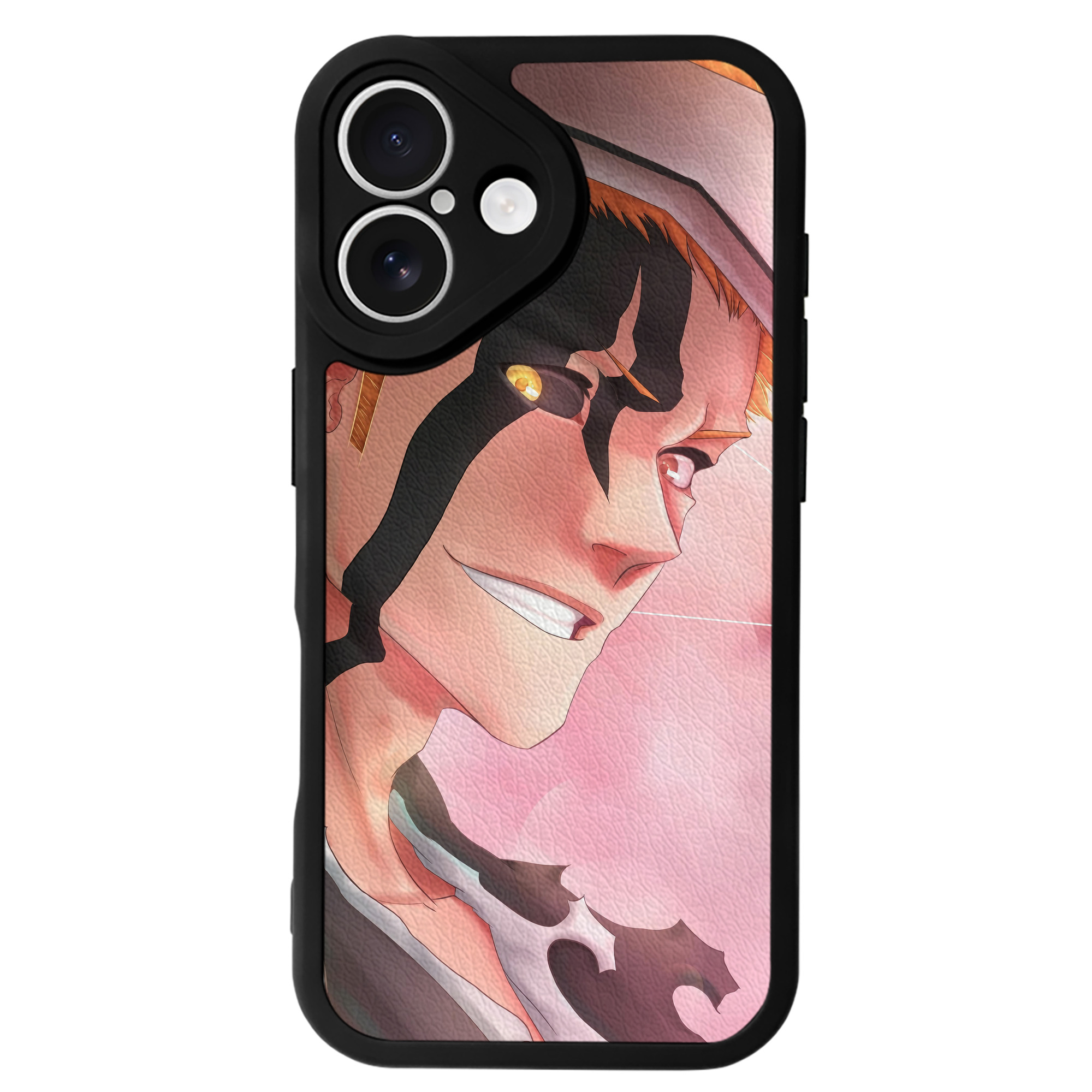 （画像用） ブリーチ BLEACH 【iPhone 16シリーズ対応】シリコンスマホケース（レザー調） 材質：シリコン